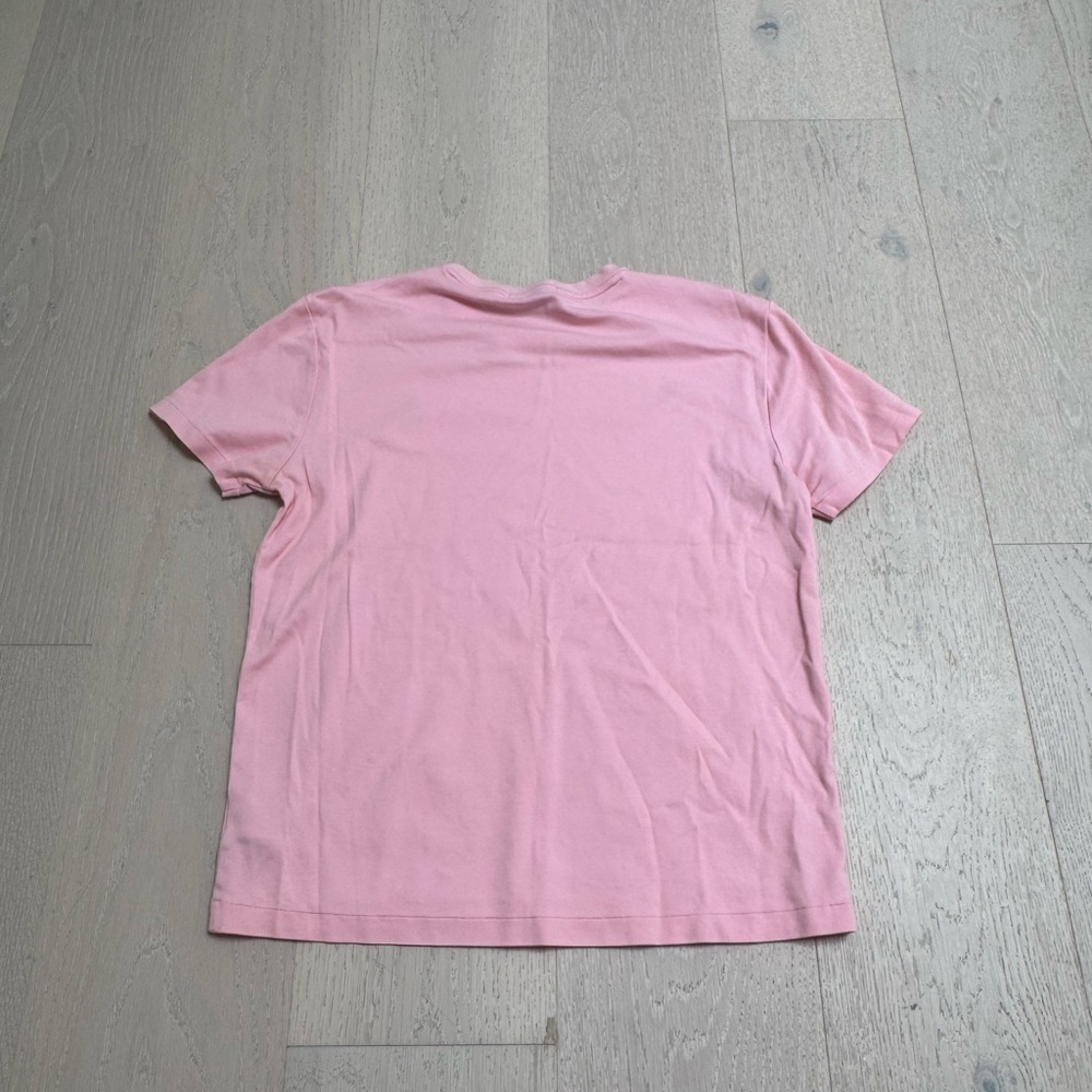 Ralph Lauren Light Pink Tee Custom Slim Fit Size Medium - Picture 3 of 8